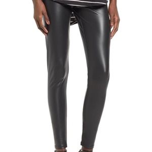 Bp. Women’s Faux Leather Leggings Small